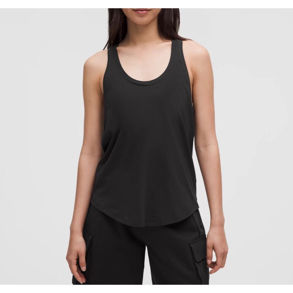 Lululemon Women's Racerback Love Tank Top Athletic Yoga Gym Activewear‎ Black